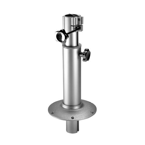 Table column adjustable. ø80mm
