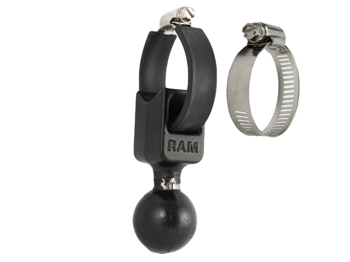 Base with clamp 12-52mm tube size "c" (ram-108bu)