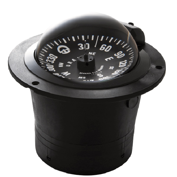 Riviera Kompass URANIA BU1 100mm, Einbau, schwarz
