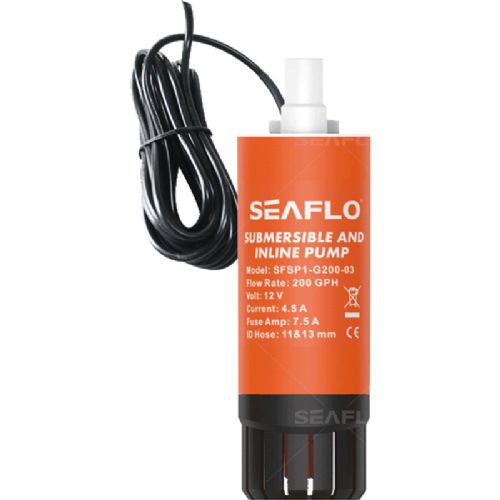 Seaflo Inline/Electric pump freshwater G200 760 ltr/hour