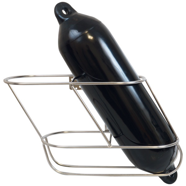 1852 Fender holder angled left Ø175mm for 2 fenders