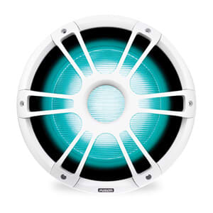 Fusion® Marine subwoofere, 12″ 1400 W sportshvid marinesubwoofer med CRGBW