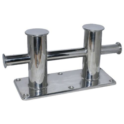 Cross Bollard Double Stainless 330 X 135 mm Screw Hole 10mm