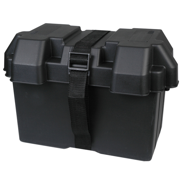 Battery box L34cm x H26cm x W22cm -75Ah