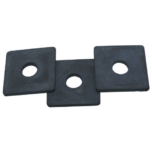 Vierkantscheiben vglv 40x40x4 mm f/10 mm Bolzen