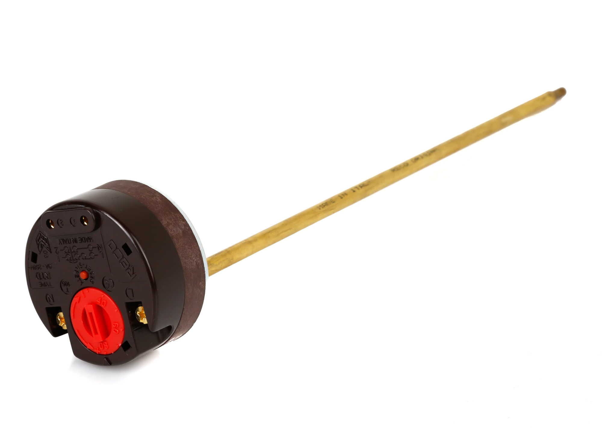 Schnellthermostat für Warmwasserspeicher.