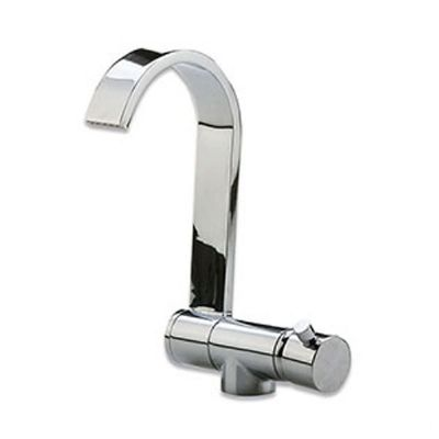 Faucet slim single-lever mix 2 x 1/2" female H:190 x 110 mm N0100195