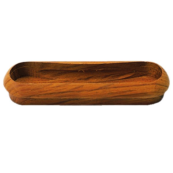 Roca Schubladengriff Teak 102mm für Einbau