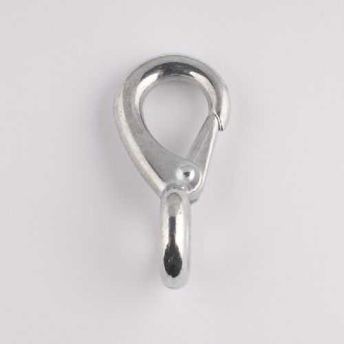 Karabiner Glas mit Öse 126 120 mm