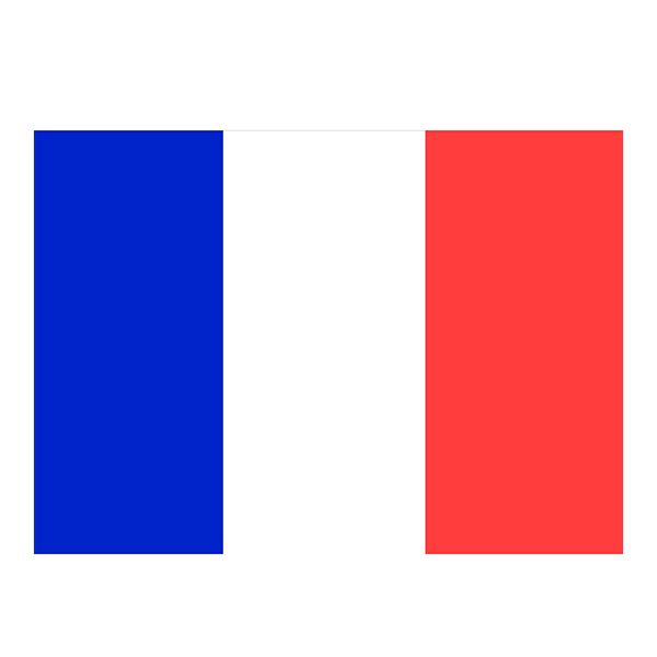 1852 Gastflagge Frankreich 30x45cm