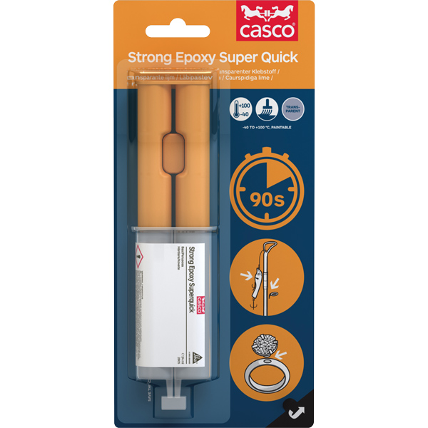 Casco Strong Epoxy Super Quick Duo Spritze 24 ml