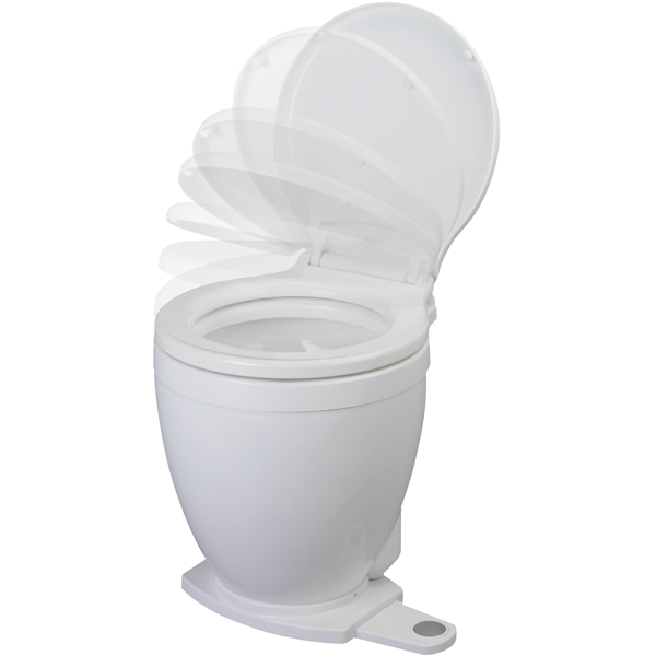 Jabsco „Lite Flush“ mit Fußschalter 24 V