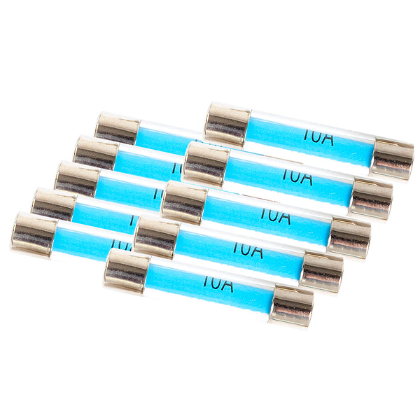 Oceanflex Glass fuse 6.3 x 30mm 15Amp 10pcs