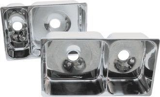 Double sink r/s 32.5 x 58cm