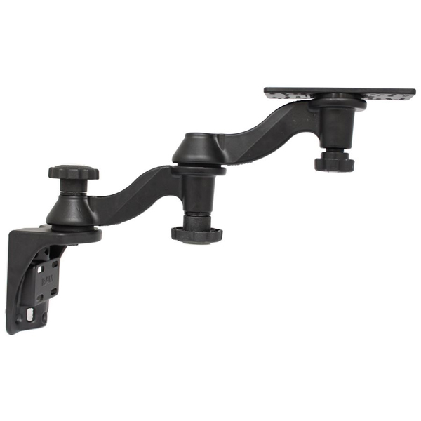 Ram double swing arm vertical mounting up to 10" units