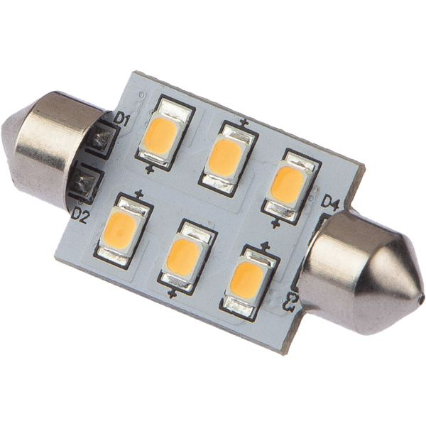 Nauticled pinole bulb 37mm 10-35vdc 1.2/10W