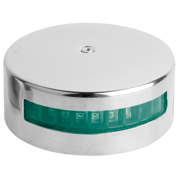 Laterne LED RF Stahlgehäuse Steuerbord 2NM / <20 m Boot