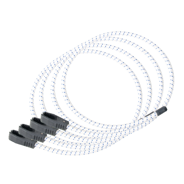 1852 Elastic cord with olives Clip-Quick Ø8mm x80cm 4pcs