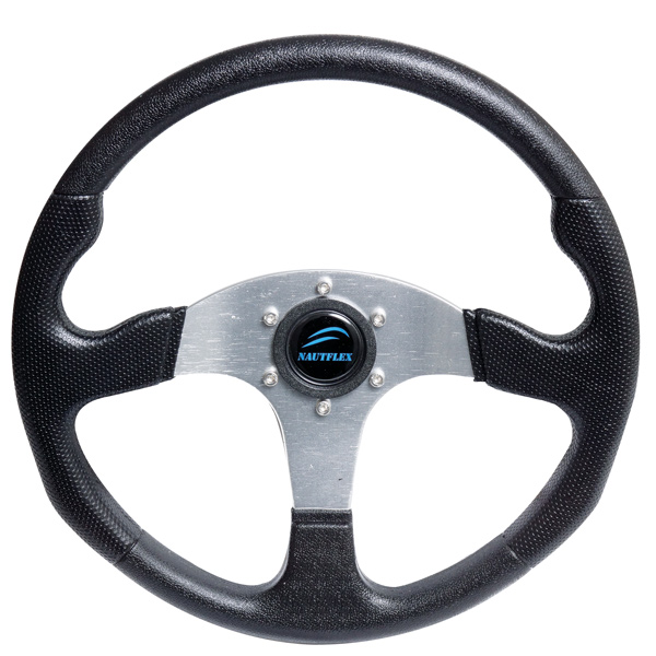 Sportlenkrad schwarz, Ø343mm, mit 3/4" Standardnabe