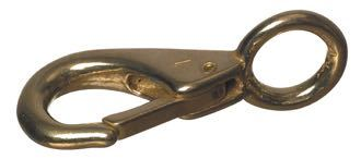 Brass carabiner 100mm