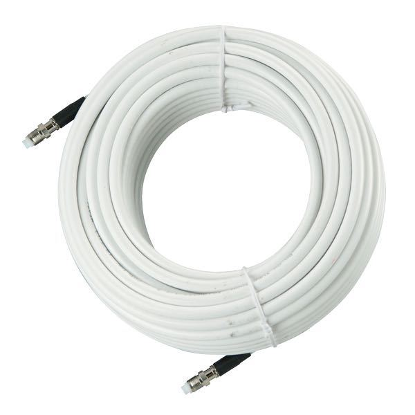 VHF-Kabel RG-8X verlustarm 50 Ohm mit FME-Stecker - 6m