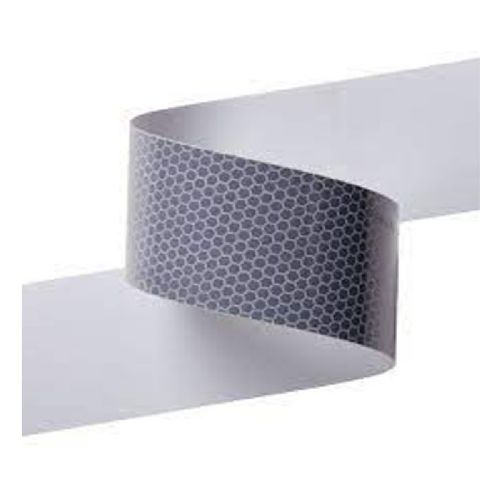 Reflektierendes Band in Rolle weiß/silber 5 cm x 45,72 mtr Solas Approved
