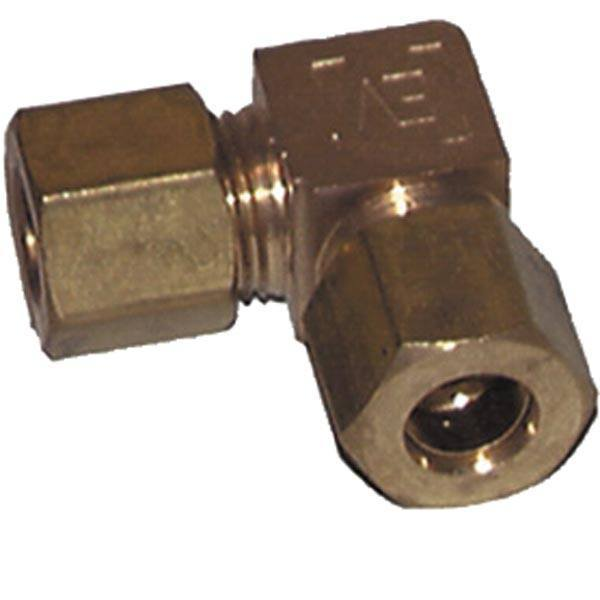 Verschraubungswinkel Messing für 8mm Rohr Blister