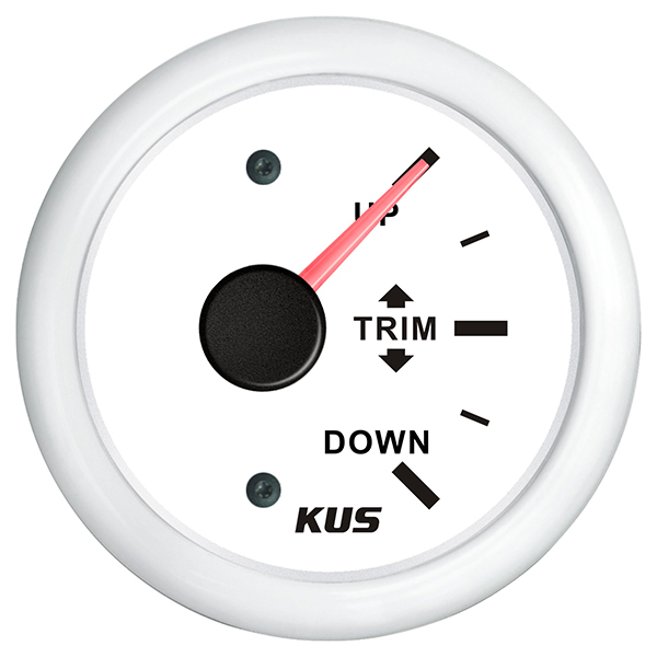 Kus Trimmanzeige, weiß 0-190 Ohm, 12/24 V