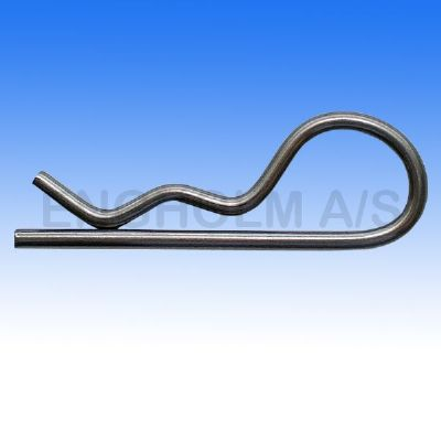Spring cotter / Hairpins el-glv 6 mm Total length 117.3 mm