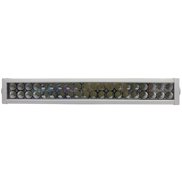 1852 LED-Lichtleiste 10-30V 120W Combo, weißes Alugehäuse L-62cm