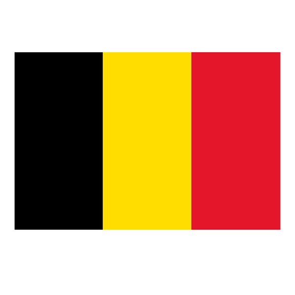 1852 Gastflagge Belgien 30x45cm