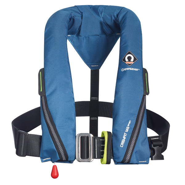 Crewsaver Crewfit 165N Sport blau mit Soft-Loop-D-Ring