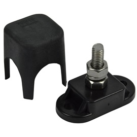 Bep junction block 6mm red with cover