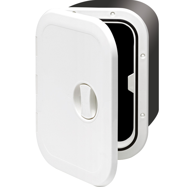 Built-in box white with hatch 27x37.3x16cm