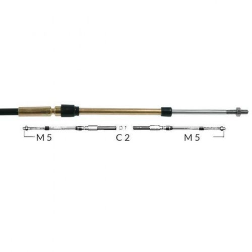 Ultraflex Control cable C2, universal for outboard motor, 10 feet