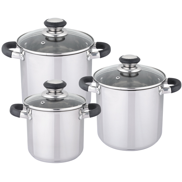 Topfset "smart living" stapelbar