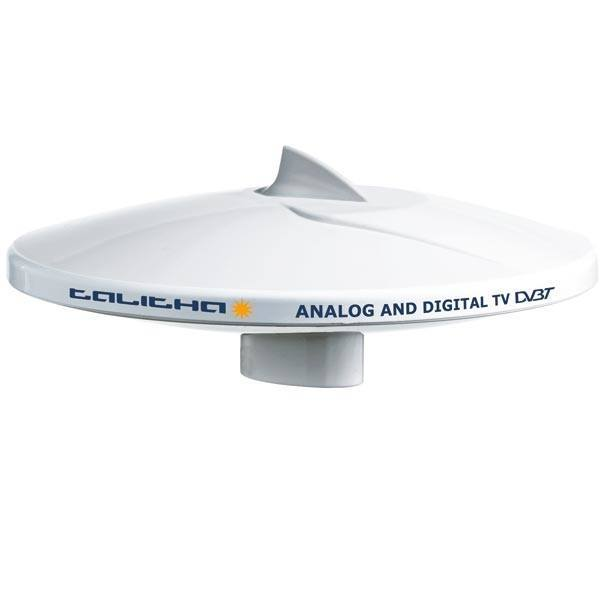 Glomex V9125AGCU/DAB TV antenna with DAB Ø25cm, 30m cable