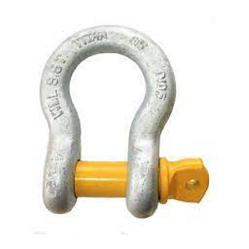 Shackle yellow pin "H" w/eye bolt 5 x 6mm 0.33 T*