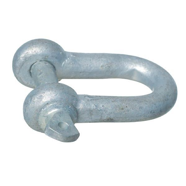1852 Shackle with wing screw galv. 5mm