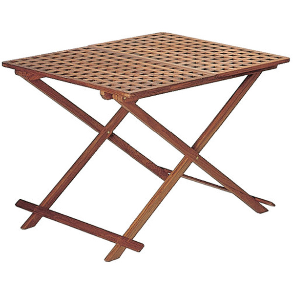 Roca folding table teak 90x65x70cm