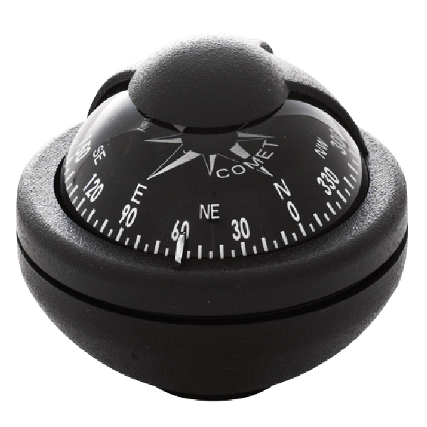 Riviera Kompass COMET BC2 48mm - schwarz