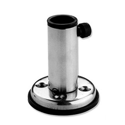 Flagfod rf lige Base Ø: 60 mm Hul Ø: 22 mm N2100140