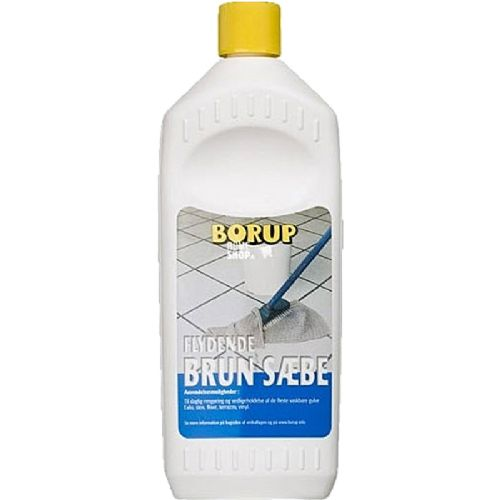 Braune Seife flüssig 1,0 ltr.
