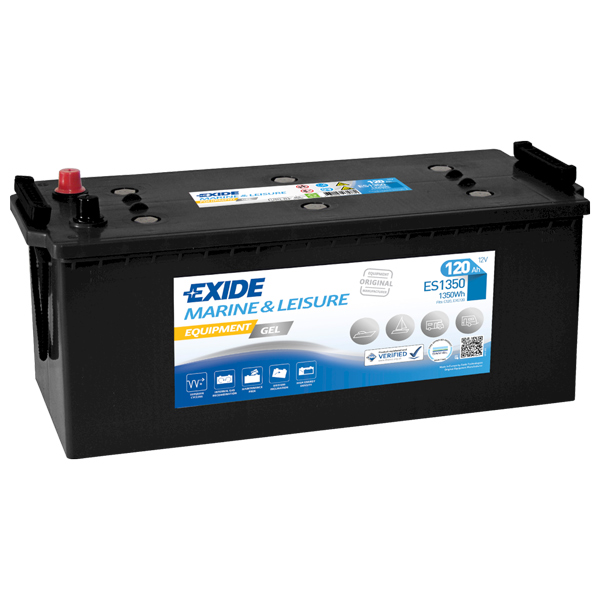 Exide Battery Nautilus 120Ah gel equipment
