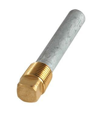 Tecnoseal zinc for heat exchanger 1/4"