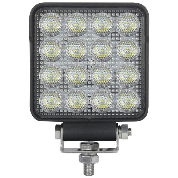 1852 deck light 10-30Vdc, 24W Osram LED, Flood, 2200 lumens