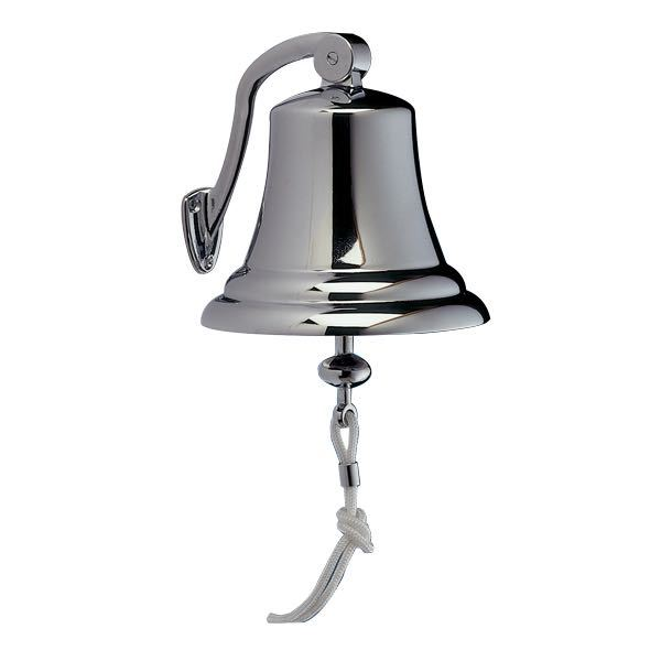 Ship's bell chrome plated 175mm