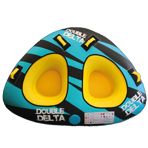 Doppelter Delta-Schlauch, Breite 152 cm, 2 Personen