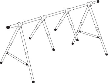 Noa A-Ständer 6 Meter