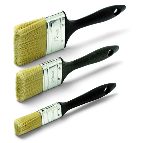 Pinselset Marin 3-tlg. Flachpinsel, 25, 50 & 75mm